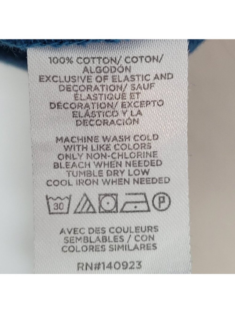 Ann Taylor LOFT Cotton Slub Gauze Shirt Top Blue Boho Bohemian Sz Medium - Picture 6 of 7